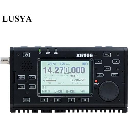 Xiegu X5105 0.5-30MHz 50-54MHz 5W 3800mAh HF TRANSCEIVER With IF Output All Bands Covering SSB CW AM FM RTTY PSK T0265