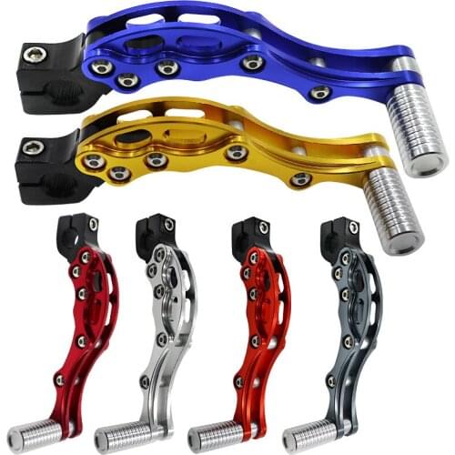 Motorcycle Modified Start Rod fit for JOG50/90/100 Fuxi 100CC WISP RSZ Modified CNC Start Rod Engine Start Rod Motor Pull Rod