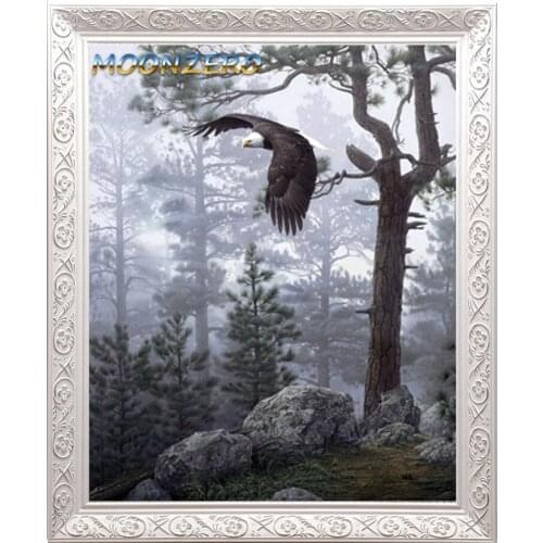 Soaring Eagle 3D DIY Diamond Painting Cross Stitch kit 3D Diamond Embroidery Pattern Rhinestones Mosaic Cartoon Animals Picture