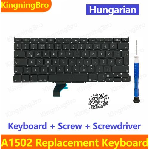 New Laptops A1502 Hungarian Keyboard For Macbook Retina 13" A1502 Hungary Keyboard 2013 2014 2015 Years