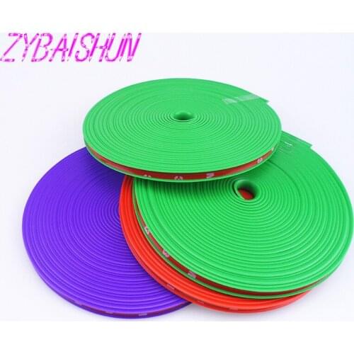 ZYBAISHUN 8 m car wheels trim strips for Jaguar XF XJ XJS XK S-TYPE X-TYPE XJ8 XJL XJ6 XKR XK8 XJS X320 X308