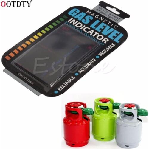 Practical Propane Butane LPG Fuel Gas Tank Level Indicator Magnetic Gauge Bottle