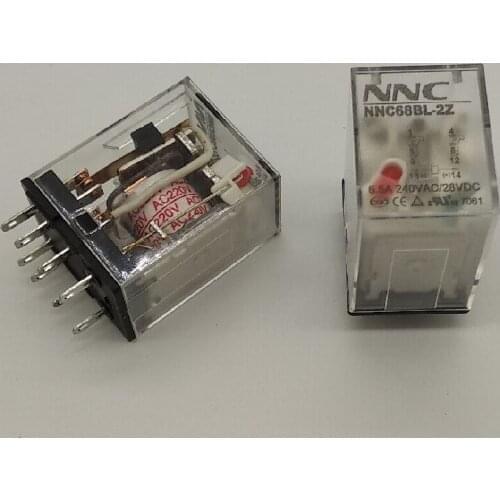 Relay NNC68BL-2Z/HH52P with lamp AC220VDC24VDC12V8 foot