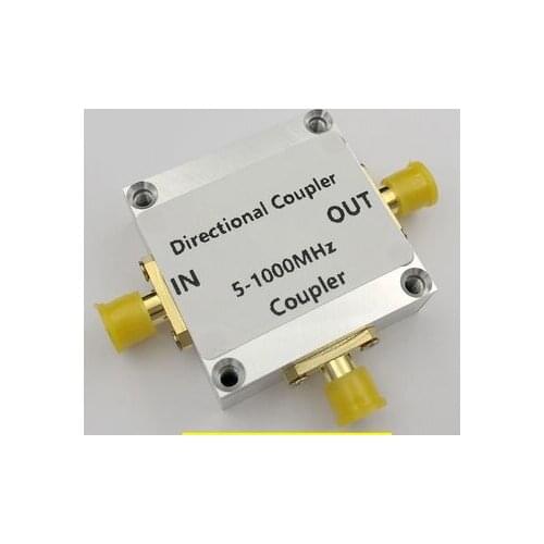 Free shipping 5 to 1000Mhz 10dB Wideband Directional coupler ADC-10-4 Mini-circuits RF CNC FOR HAM radio Amplifier 5 -1000Mhz