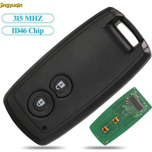 Jingyuqin Smart Card Remote Car Key Entry Keyless-go FSK 315MHZ ID46 Chip For Suzuki Swift SX4 Grand Vitara KBRTS003 2 BTN