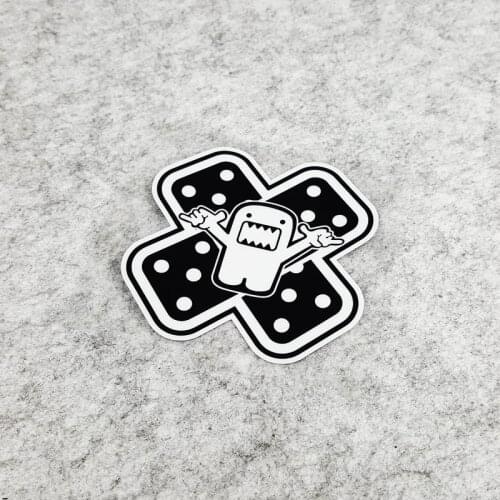 Car Styling Vinyl Stickers for Bear Cross Shape Band Aid Graphics Motor Bikes Keyboard Decal