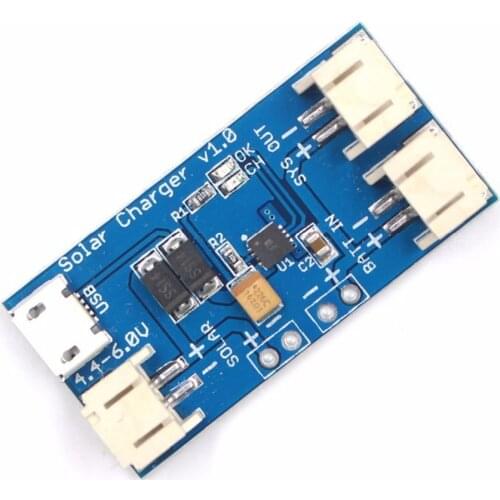 Elecrow 2PCS/Lot Super Mini Solar LiPo Charger v1.0 Single Lithium Battery Charge Management Chip Board CN3065 DIY Kit Module