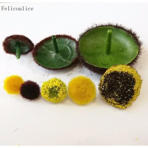 3pc~40pcs Artificial Sunflower Flower Stamens For Craft Nylon Flower Stocking Flower Accessories Chrysanthemum Gerbera Stamens