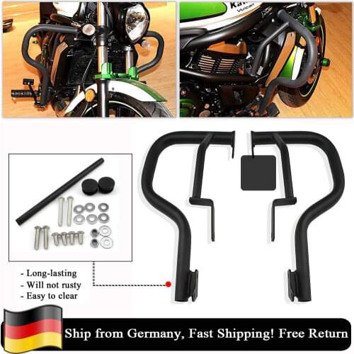 Motorcycle Upper Engine Guard Crash Bar Frame Protector Bumper for Kawasaki Vulcan S 650 VN 650 EN650 2015-2021 2016 2017 2018