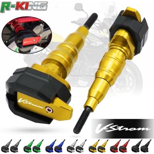 For V STROM V-Strom DL650 DL1000 Motorcycle Falling Protection Frame Slider Fairing Guard Anti Crash Pad Prote