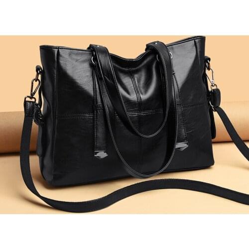2021 New Soft Leather Luxury Handbag Ladies Bag Designer Handbag Ladies Ladies High Quality Messenger Tote Handbag