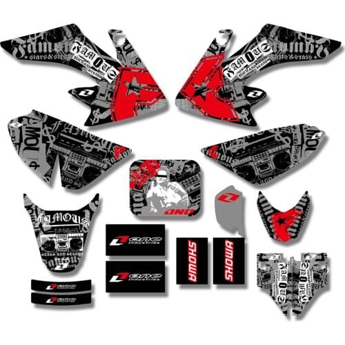 012 For Honda CRF50F CRF 50 50F Decal Sticker Team Graphics Sticker Decal Background Dirt Pit Bike Decals 2004-2009 2010 2011