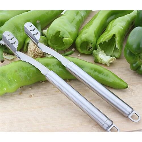 Stainless Steel Fruit Core Remover Pear Apple Corer Slicer Knife Kitchen Gadgets Fruit & Vegetable Corer Tools 1 Pc