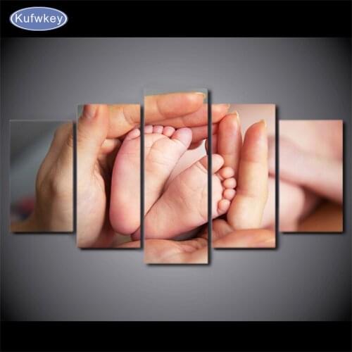 5 piece Family Maternal Love,DIY Diamond Embroidery,Diamond Painting love,Portrait,Diamond mosaic,cross-stitch,home decoration