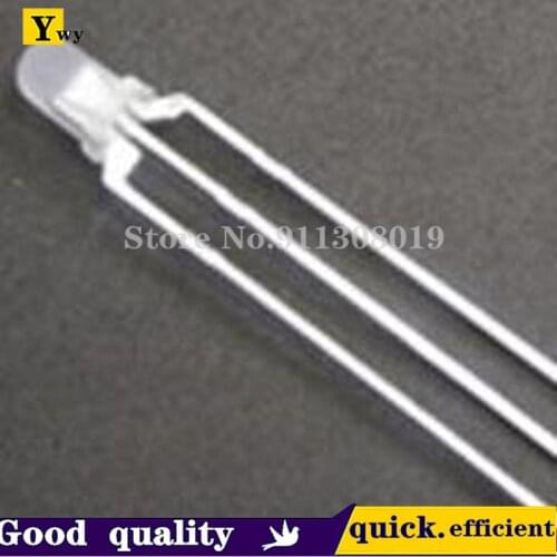 60PCS Total negative and common cathode 3MM fog red and green dual-color LED light-emitting diodes