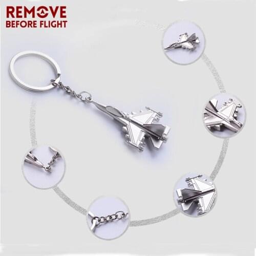 Wholesale Remove Before Flight Creative Aircraft Key Chain for Aviation Gifts Plane Keychain Brand Jewelry Key Ring 10 PCS/LOT