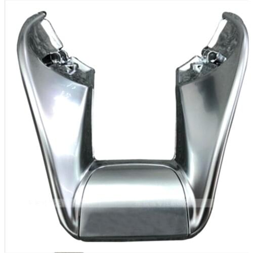 For Mercedes Benz AMG C-class new E-class gla CLA GLC gle GLS e200l flat bottom steering wheel modified cover plate