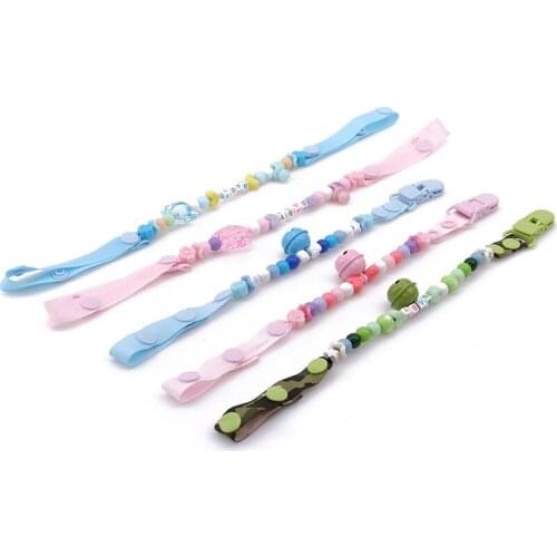 Hot Sale Cute Baby Infant Kids Pacifier Chain Clip Personal Baby Pacifier Clip Holder Dummies Plastic Infant Nipple Clip