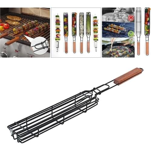Skewer Grilling Basket for Grilling Vegetables Vegetables BARBECUE Meat