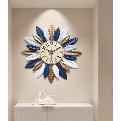 Nordic Creative Clock Modern Simple Wall Clock Home Decoration Fashion Art Watch Mute Gifts