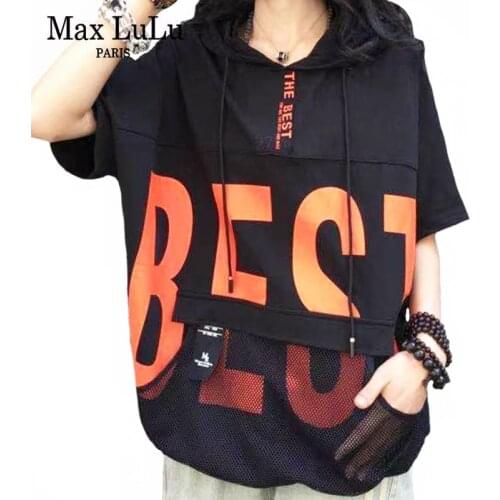 Женские футболки с коротким рукавом Max LuLu China At AliExpress