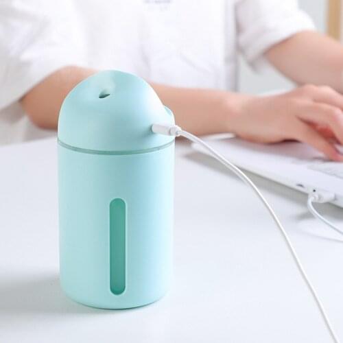 Mini USB Diffuser Car Ultrasonic Mist Humidifier Air Diffuser W Light