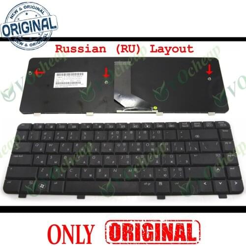 New RU Laptop keyboard for HP Pavilion dv4 dv4t dv4-1000 dv4-2000 Matt Black Russian RU Version V071802KS1 NSK-HFB0R PK1303V0500