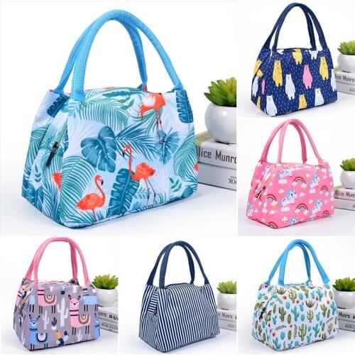 2021 Ladies Thickened Fashion Cooler Isolated Bag Outdoor Picnic Waterproof Insulated Lunch Bags Cooler Drybag Box for Women