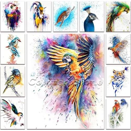 Full Square Diamond mosaic Animal tortoise lion DIY Round Diamond painting embroidery Cross stitch bird sheep tiger bird parrot