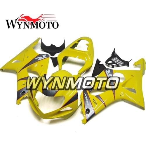 Complete Fairings Kit For GSXR1000 2000-2002 00 01 02 K1 K2 Injection ABS Plastics Fairings Bodywork Cowlings Yellow Panels New