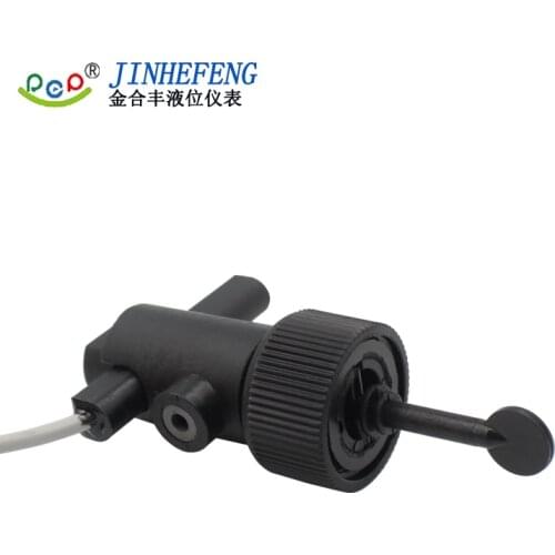 Hexagonal Baffle Flow Induction Switch PP Plastic Water Flow Magnetic Sensor