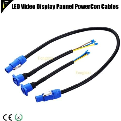 LED Video Display Panel Aviation NC3FCAPlug Power Cable 20A PowerCon Supply Cable 3pin 3x2.5 National Standard Cable Plug&Socket