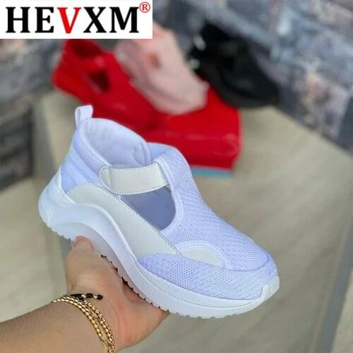 HEVXM 2020 New Summer Autumn Women Shoes Platform Sneakers Beautiful Ladies Loafers Casual Shoes Female Shoes Zapatos De Mujer