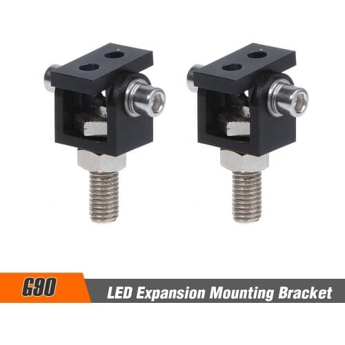Universal Mount Motorcycle Car accessorie G90 Hole 8mm LED Headlight Expansion Bracket Driving Lamp Holder Clamp Bracket