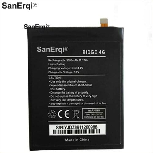 10pcs 3.8V batteries RIDGE FAB 4G Li-ion Li-polymer Built-in lithium polymer battery for Wiko RIDGE FAB 4G 3000mAh Battery