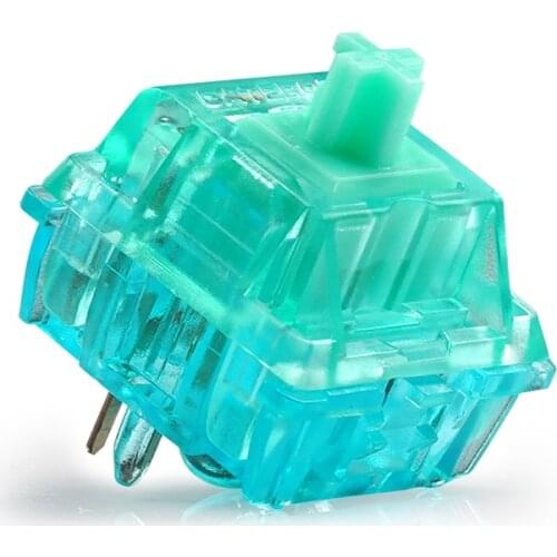 Gateron Turquoise Tealios Switches (Linear) 5Pins MX Style For Mechanical Keyboard
