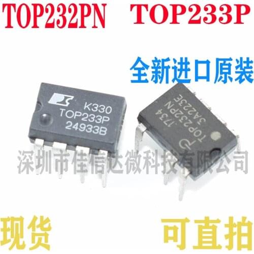 100% New Original 5pcs/lot High Quality TOP233PN TOP232PN DIP7