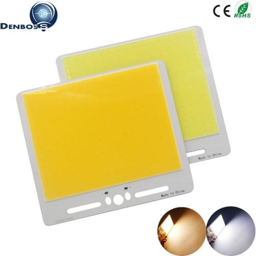 135x120mm 100W LED COB Bulb 240 leds COB LED 12V Strip For multifunction outdoor Fishing Rod lamp Warm white LED FLIP Chip COB