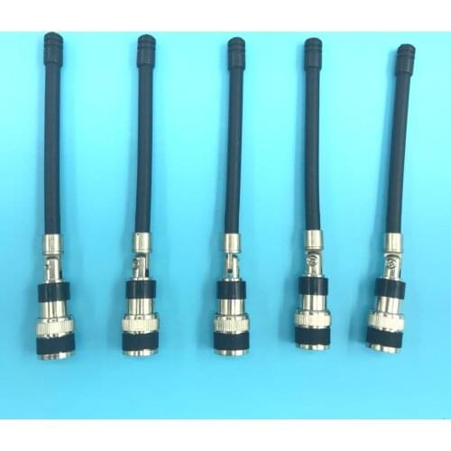 5 PCS BNC UHF Microphone Antenna For Shure PGX24 SLX24 PG58 SM58 Wireless