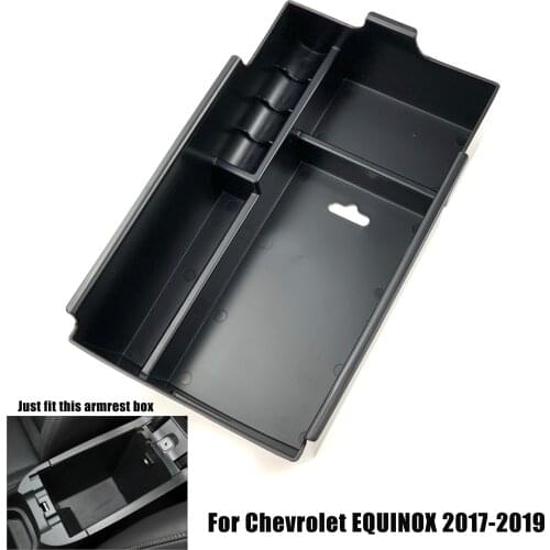 Car Styling Accessories Modified Central Armrest box Storage Tray Glove Box Pallet Case For Chevrolet Equinox Captiva Malibu XL