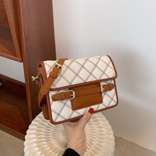 Designer Pu Leather Women Shoulder Bag High Quality Ladies Small Crossbody Bags for Women Fashion Female Handbags Messenger Bags