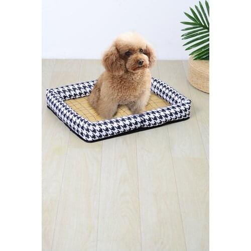 Dog mat bite resistant pet mat summer cat mat large dog kennel Teddy small dog pet mat mat