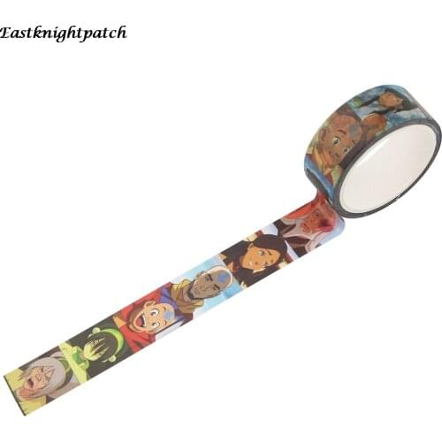 E2262 Cartoon Character Washi Tape DIY Scrapbooking Sticker Label Masking tape School Office Supply