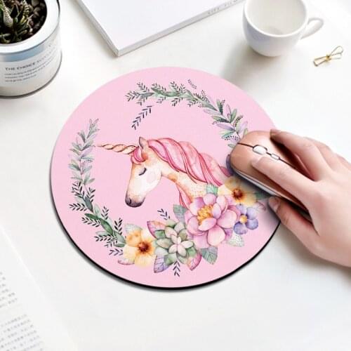 Cartoons Anime Planets Mouse Pads Non-slip Circular Games Pvc Laptop Office Supplies Environmental Protection EVA Soft