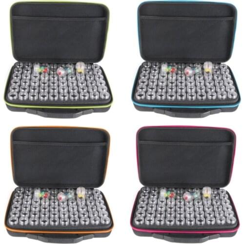 60/120 Bottles Diamond Painting Cross Stitch Accessories Tool Box Container Diamond Storage Full 5D Embroidery Mosaic Material