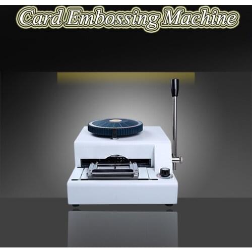 Stamping Machine Encoder Convex Code Printer Pressure Code Machine PVC Manual Embossing Machine 68D