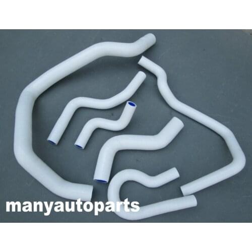 For HONDA Silicone radiator hose 1992-2000 CIVIC EG EG6 EK D15 D16 NEW WHITE 93 94 95 96 97 98 99 00