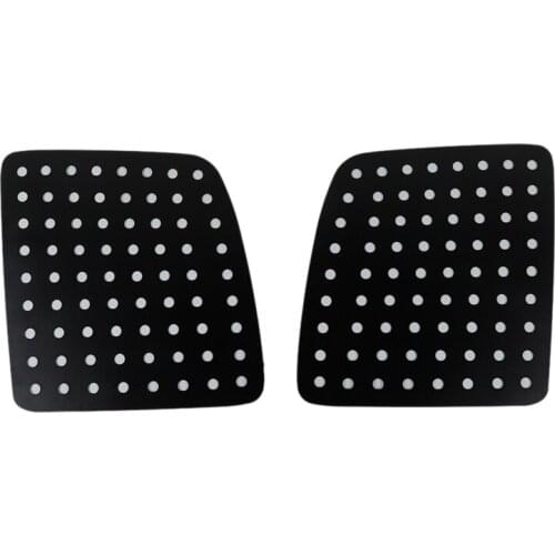 Rear Window Glass Panel Decorative Cover Trim Decal Aluminum Alloy for Jeep Liberty 1999-2007 Car Accessories