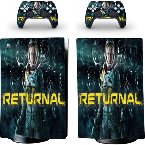 Returnal PS5 Digital Edition Skin Sticker for Playstation 5 Console & Controllers Decal Vinyl Protective Skins