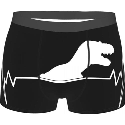Dinosaur T-Rex Jurassic World Science Fiction Adventure Film Underpants Homme Panties Mens Underwear Print Shorts Boxer Briefs